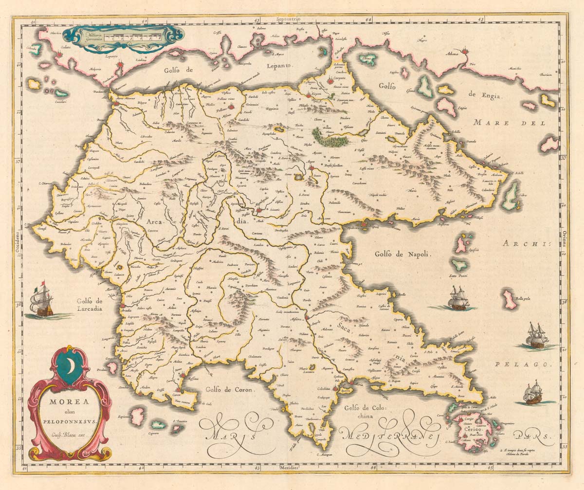 Blaeu Morea