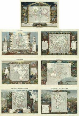 Levasseur World and Continents