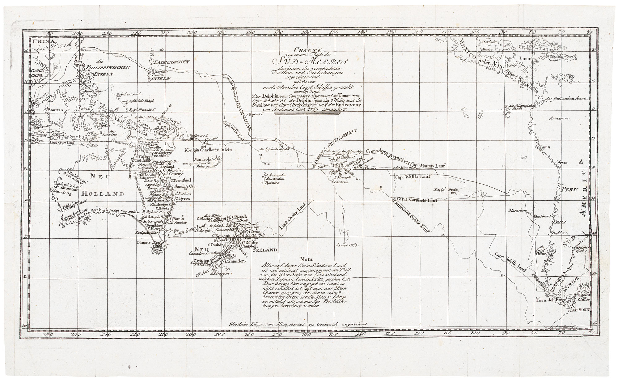 Cook South Pacific German