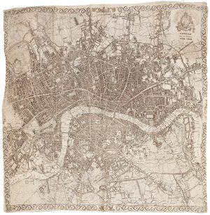 London handkerchief map