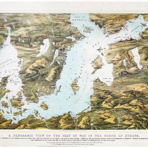 A Panoramic View of the Seat of War in the by READ & Co., 1855.