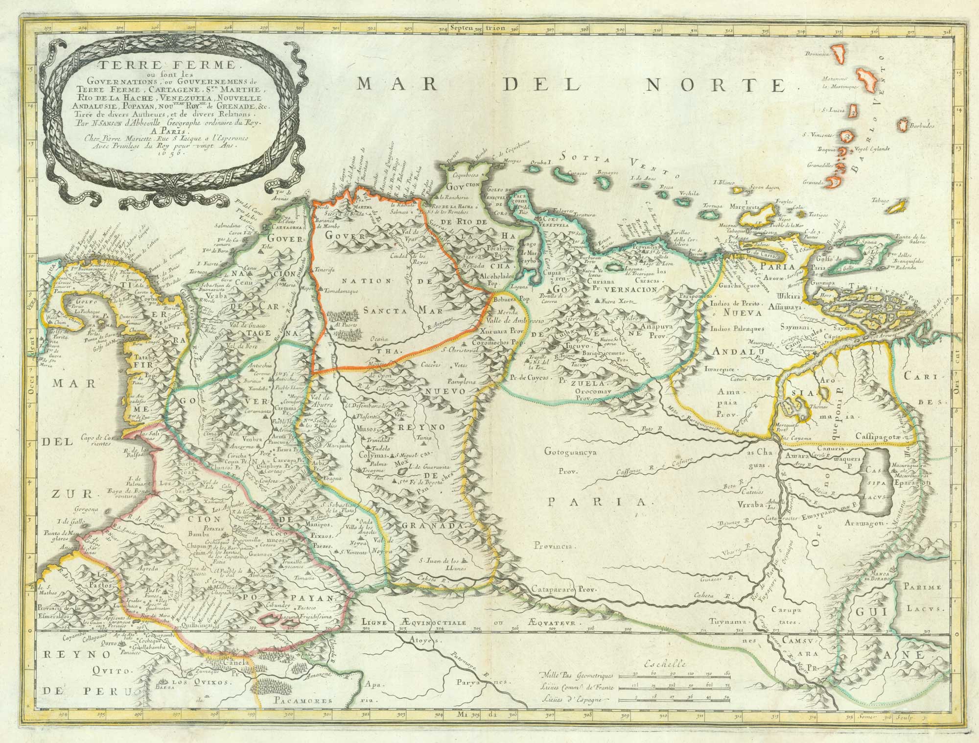 Sanson Colombia and Venezuela