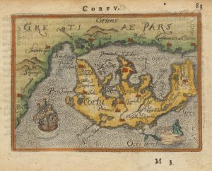 Ortelius Corfu Galle