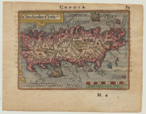 Ortelius Crete Galle