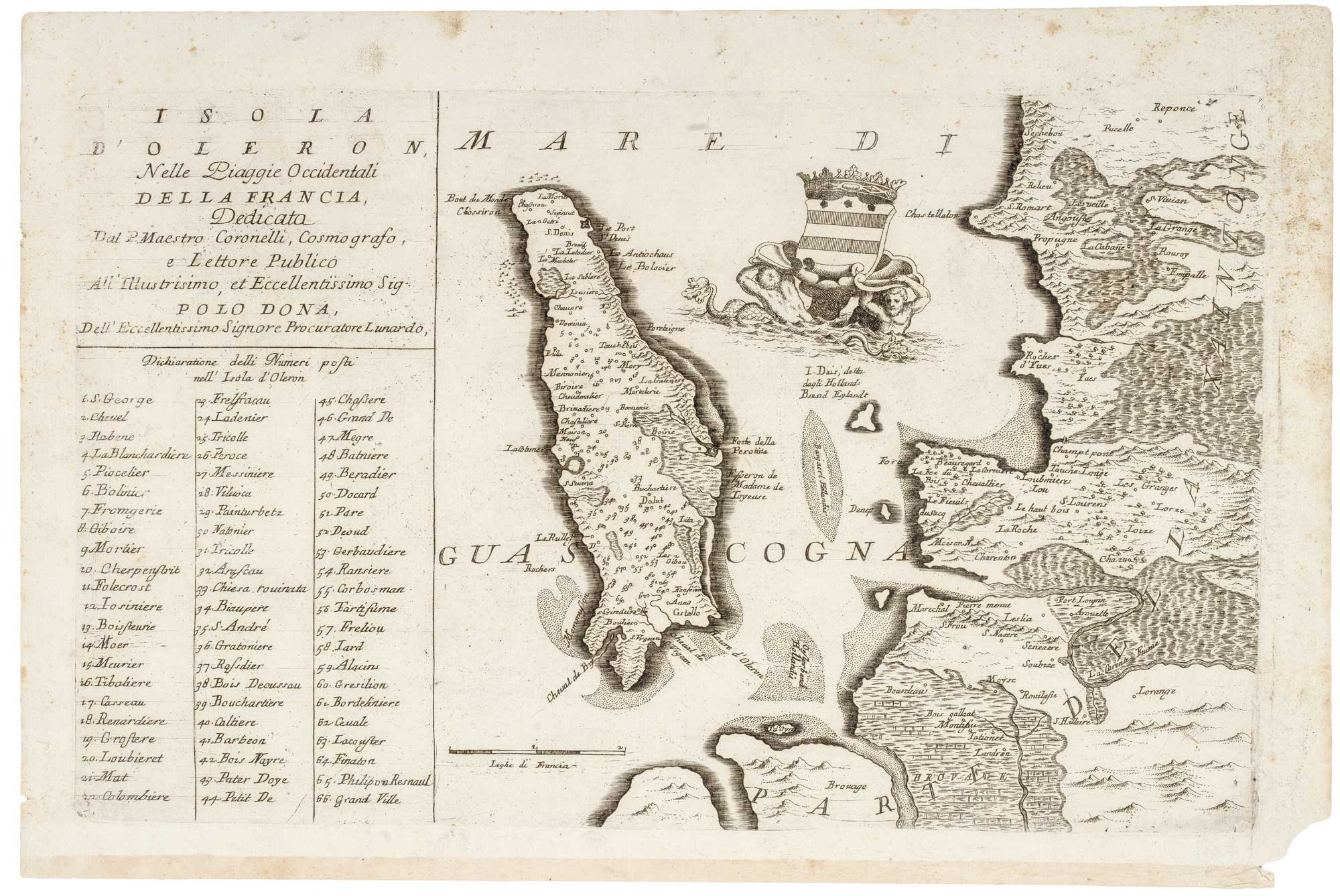 Coronelli Oleron