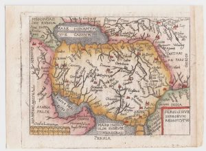 Ortelius Persia Italian pirate
