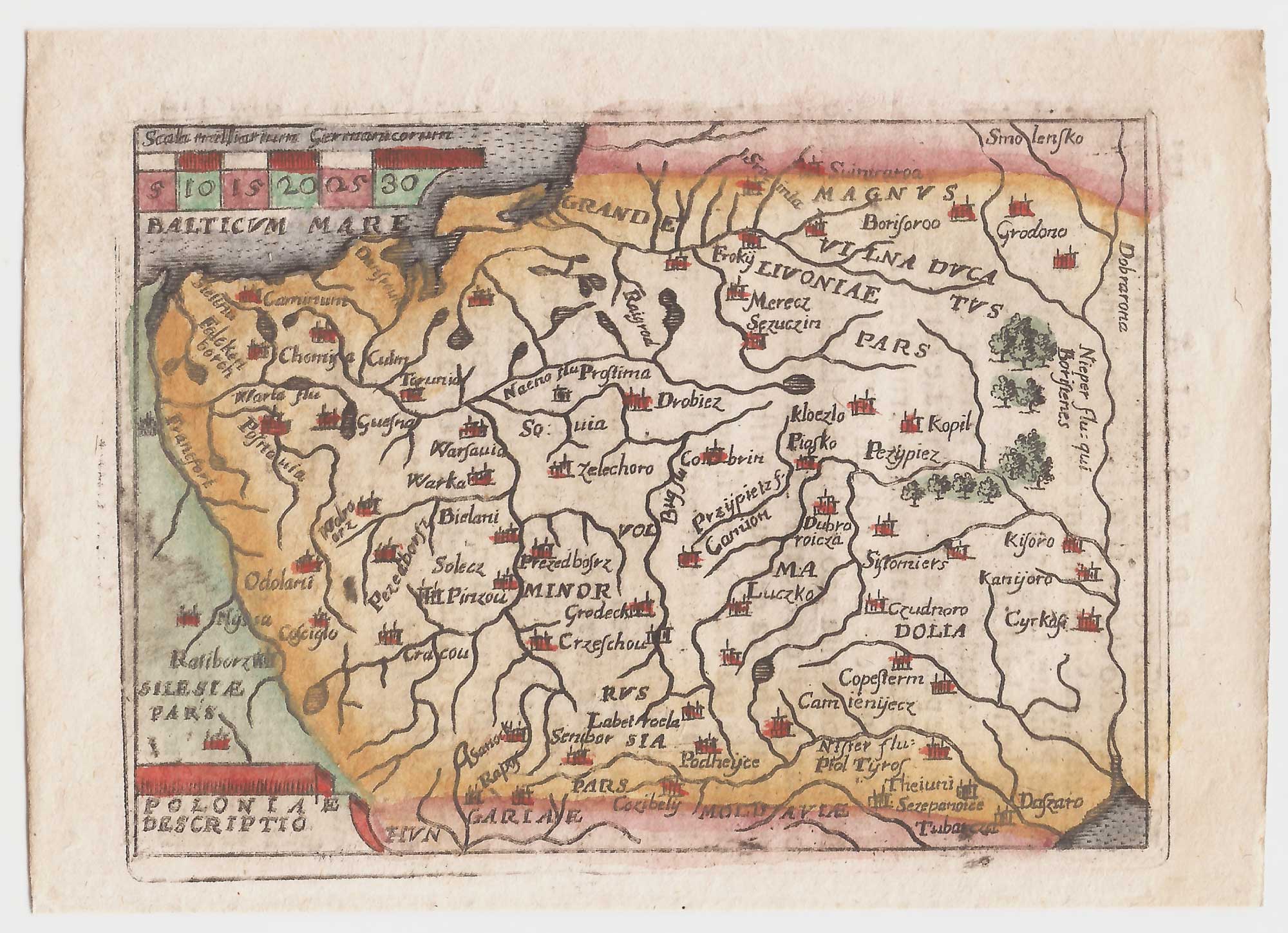 Ortelius Poland Italian pirate
