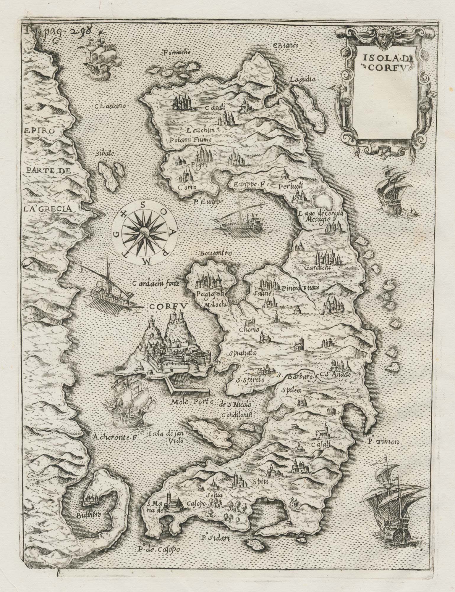 Bertelli Corfu 1713