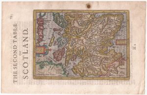Hondius Scotland South English Miniature