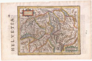 Hondius Switzerland English Miniature