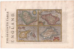 Hondius British Islands English Miniature