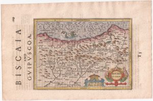 Hondius Biscay English Miniature