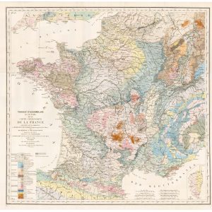 Dufrenoy France Geology Index Map