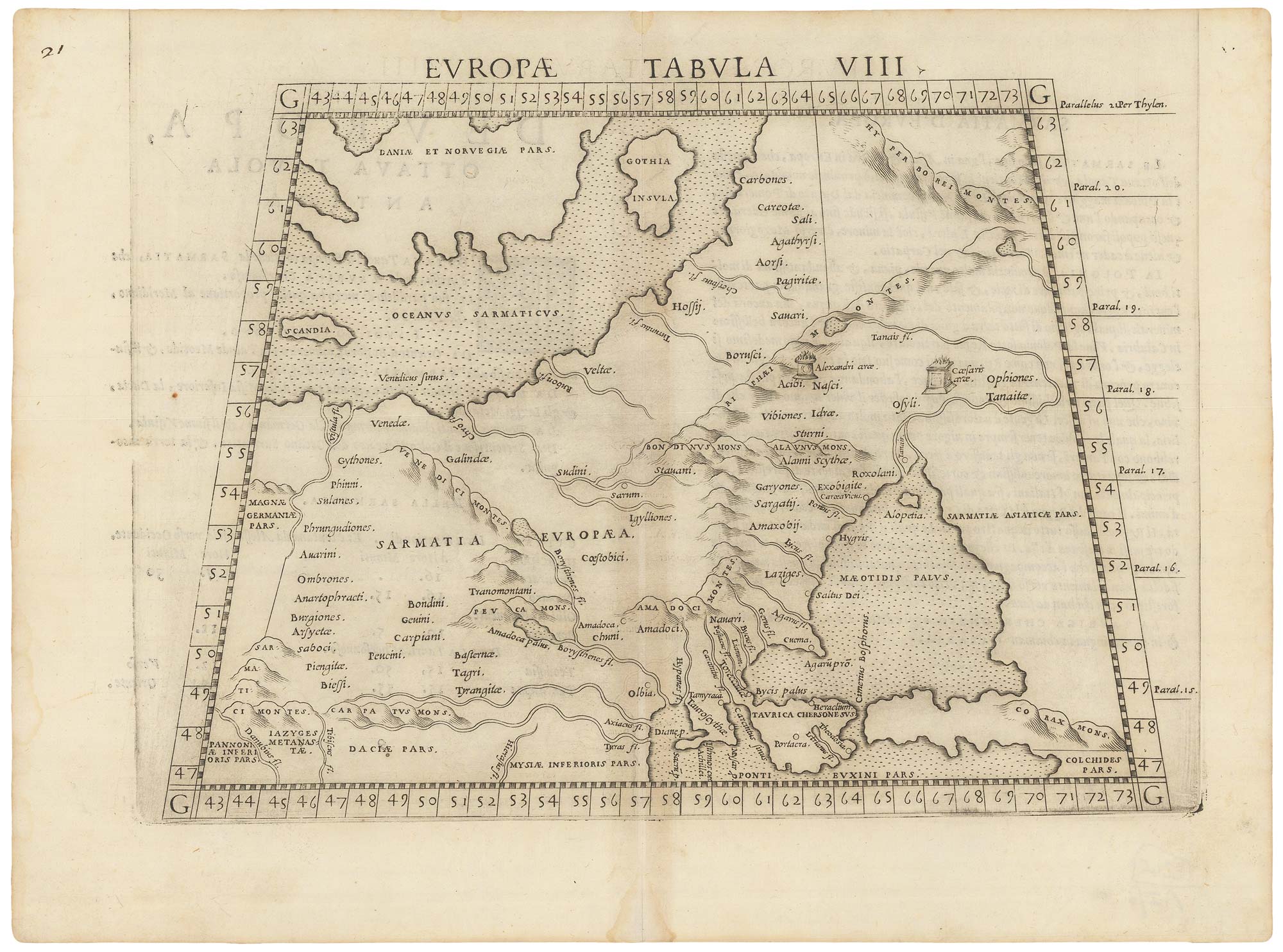 Ruscelli.Baltic States Ptolemaic