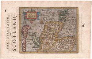 Hondius North Scotland English Miniature
