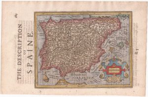 Hondius Iberia English Miniature