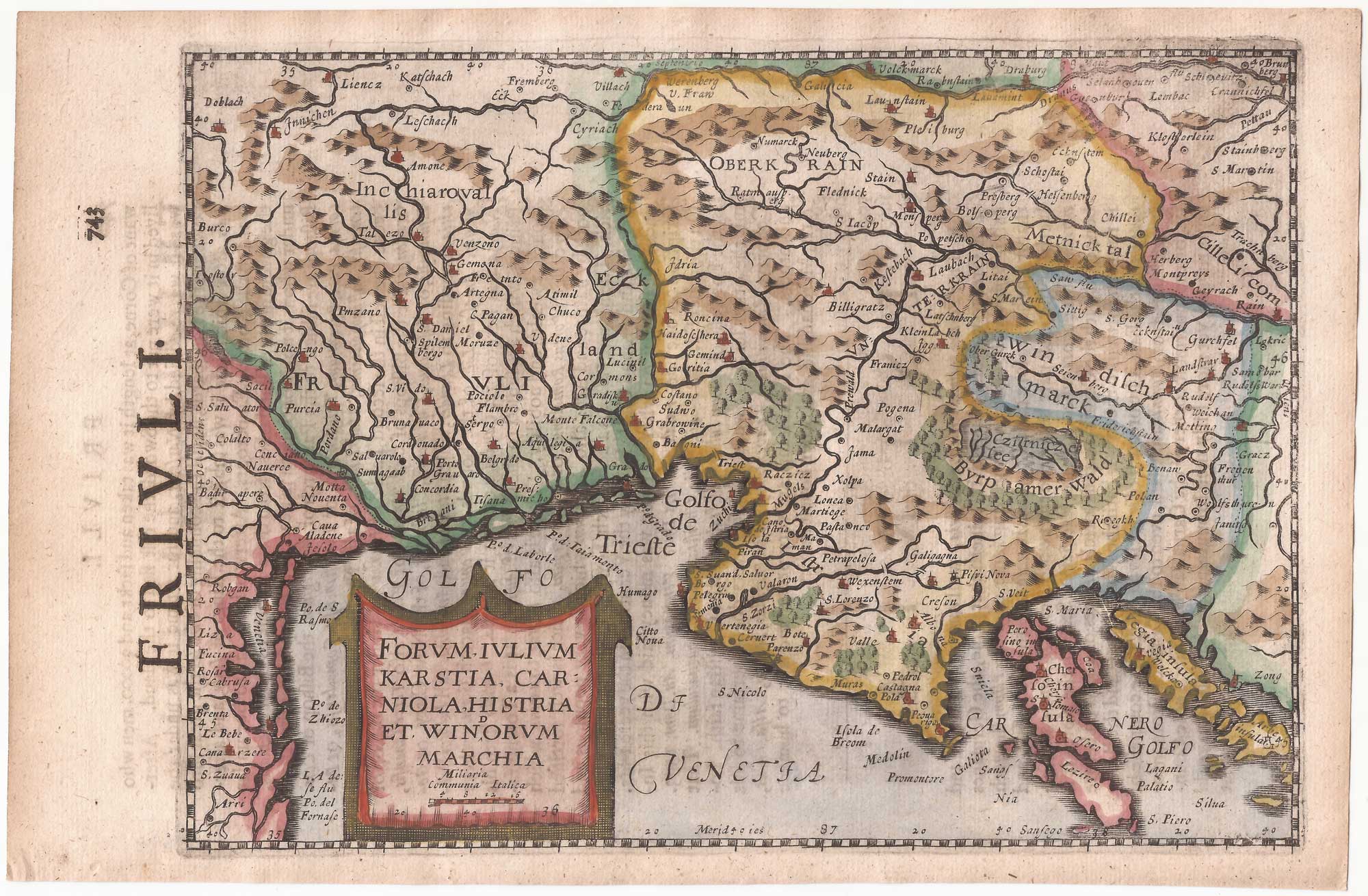 Hondius Friuli English Miniature