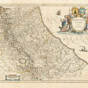 Abruzzo Citra, et Ultra. by BLAEU, Johannes., 1670.