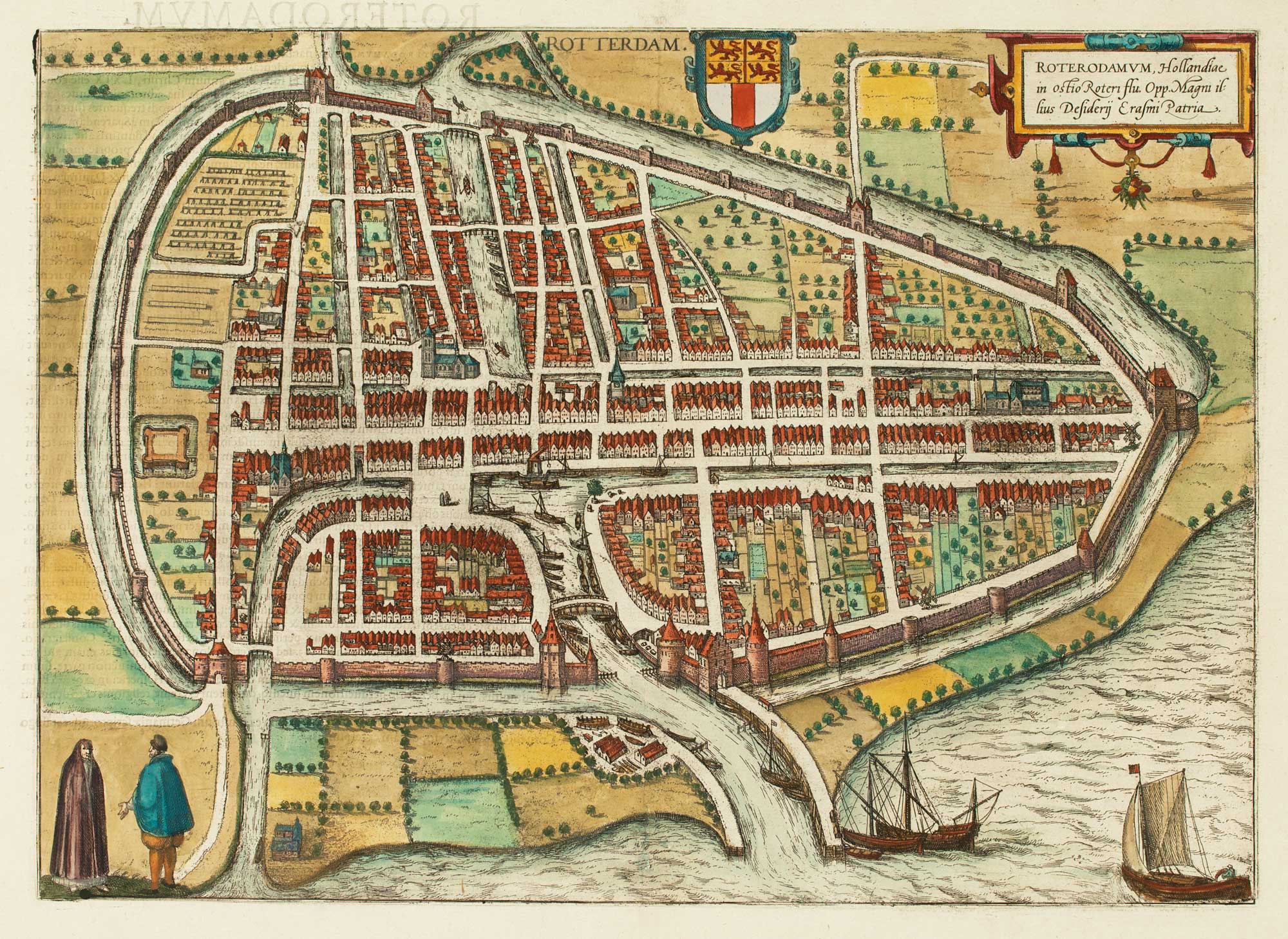 Braun and Hogenberg Rotterdam