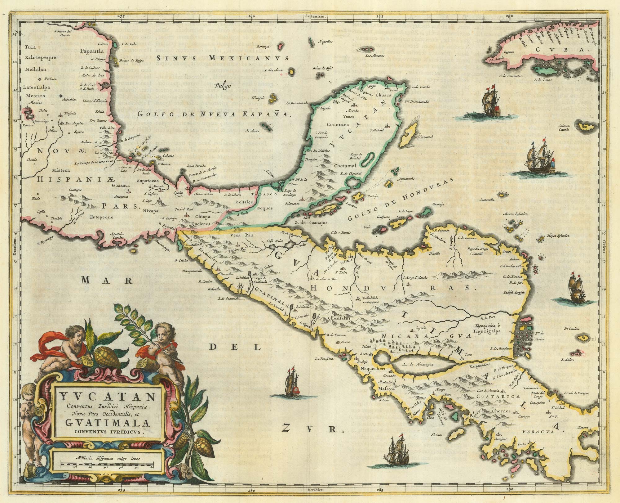 Blaeu Central America