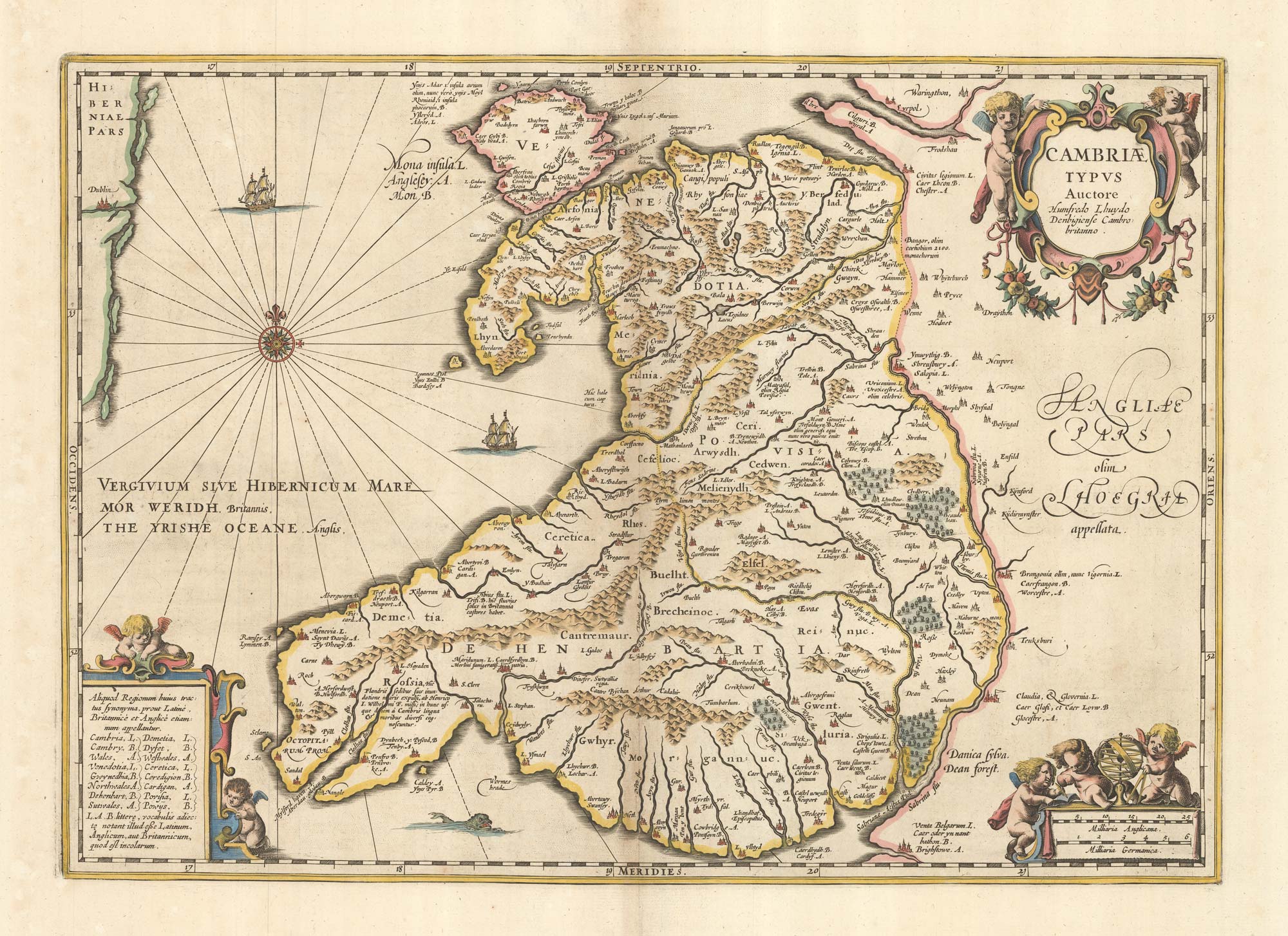 Lhuyd Hondius Wales II