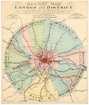 Goad London Railways