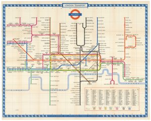 Beck Underground Quad Royal Poster 1955