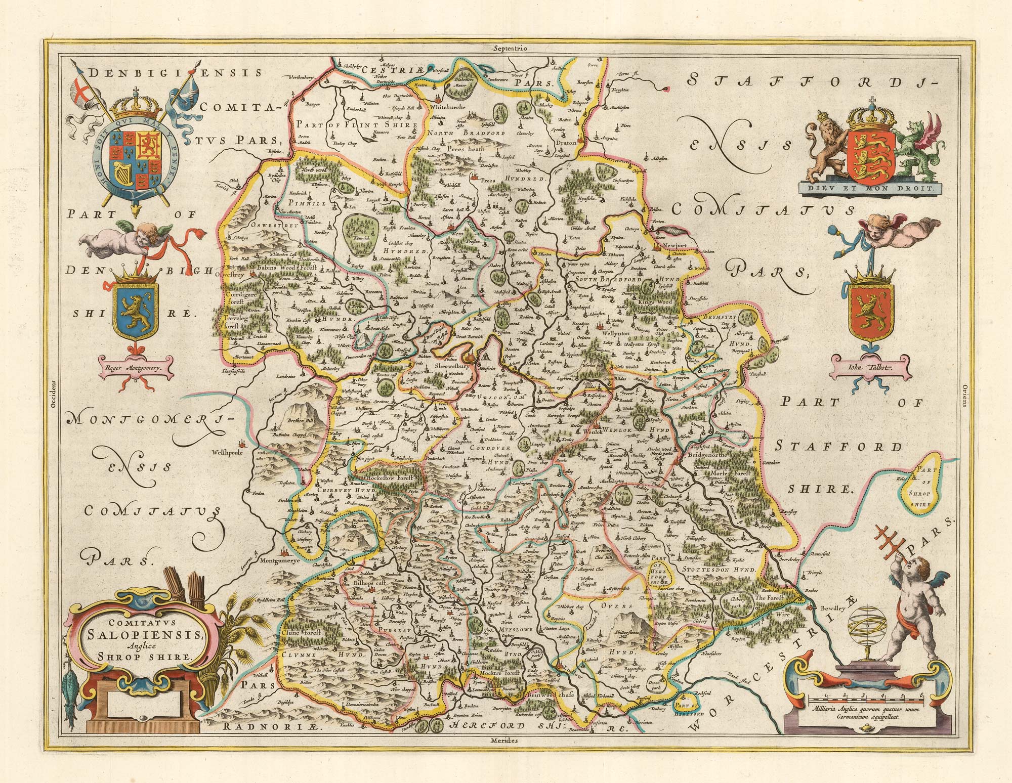 Blaeu Shropshire