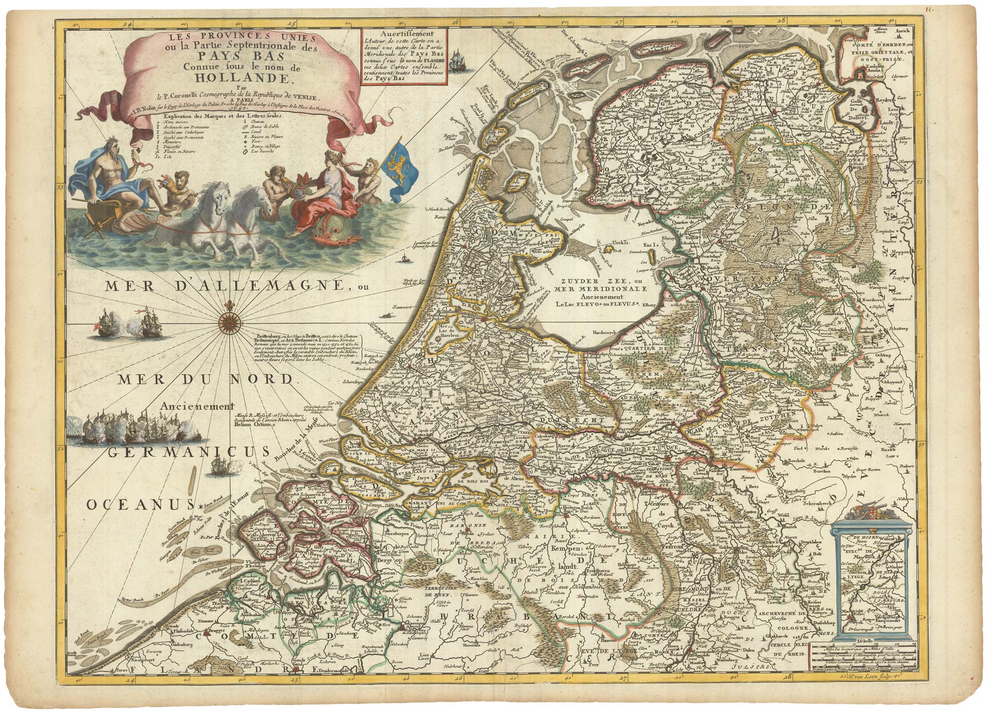 Coronelli Nolin Holland