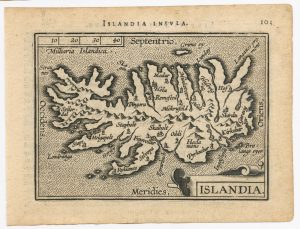 Ortelius Iceland Galle 2