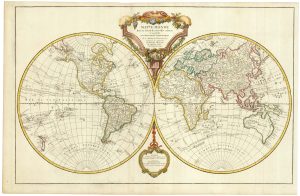 Robert de Vaugondy World 1792