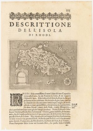 Porcacchi Rhodes