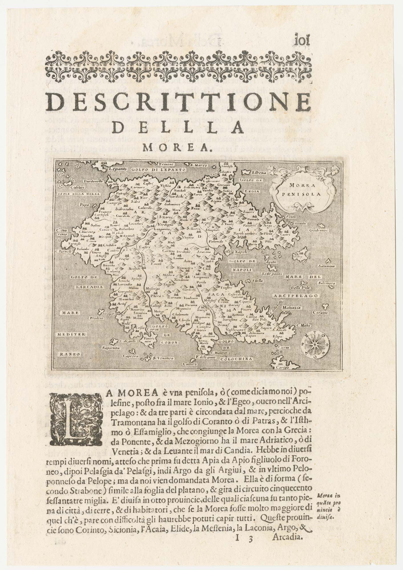 Porcacchi Morea