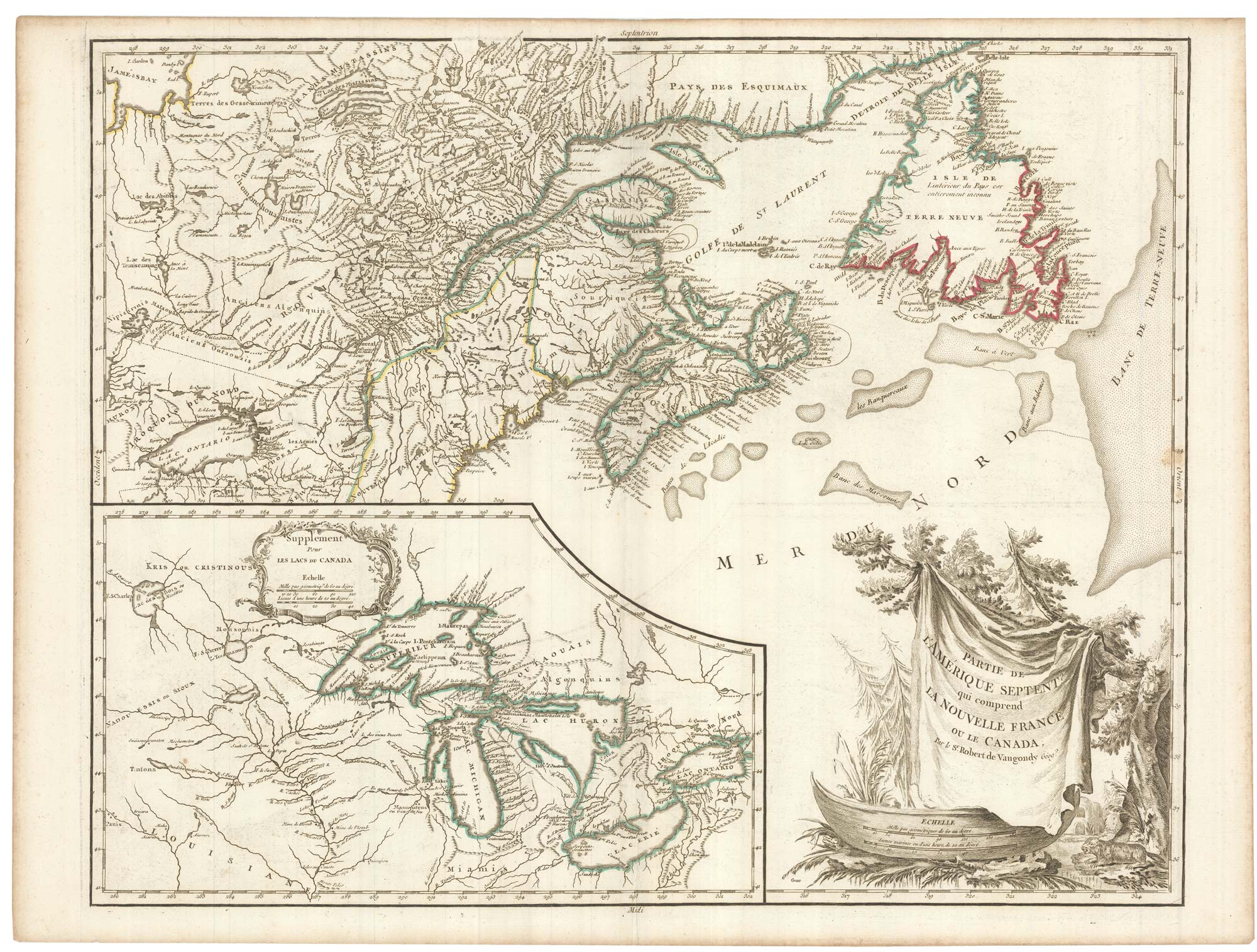 Robert De Vaugondy Canada