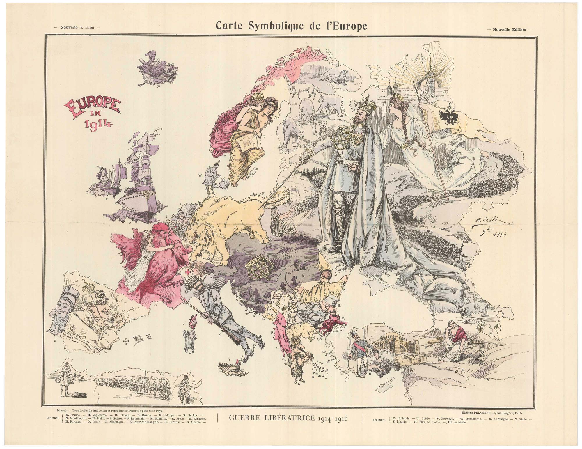 Crete Europe serio comic