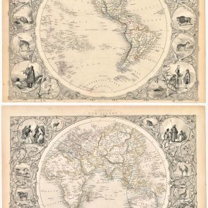 Tallis World Hemispheres