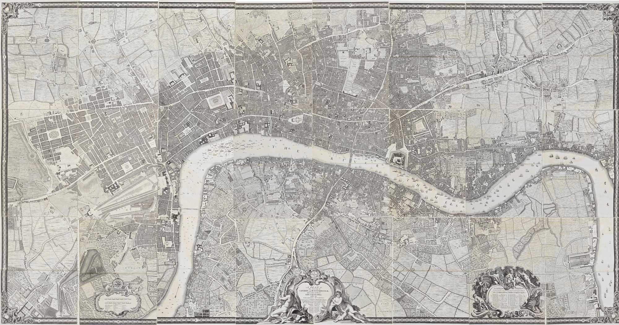 Rocque London 1746