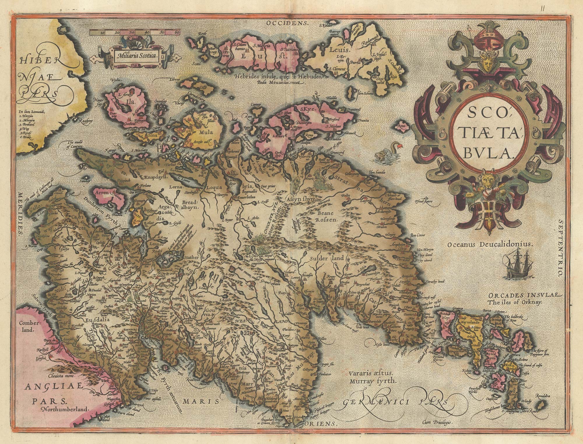 Ortelius Scotland