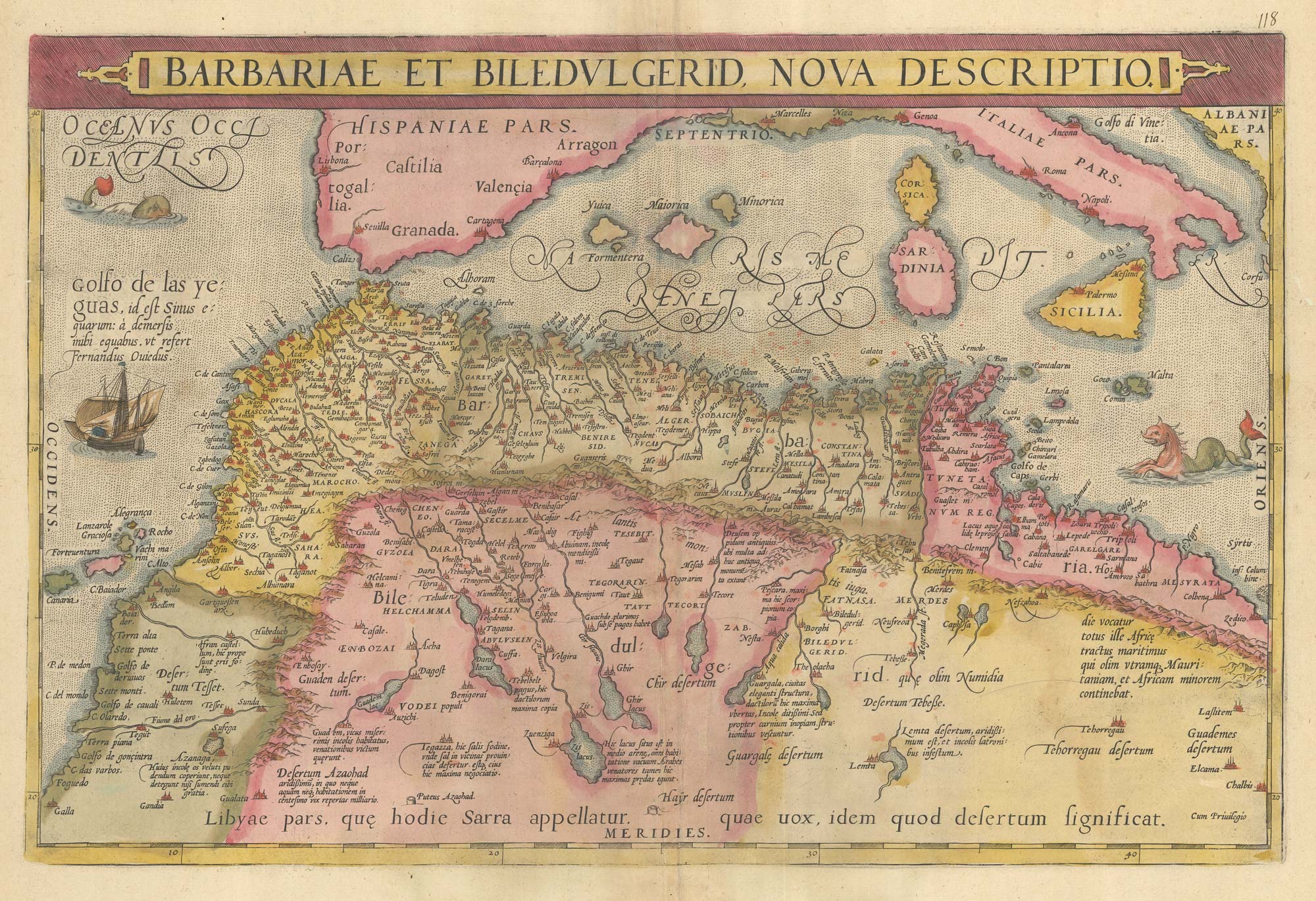 Ortelius Barbary