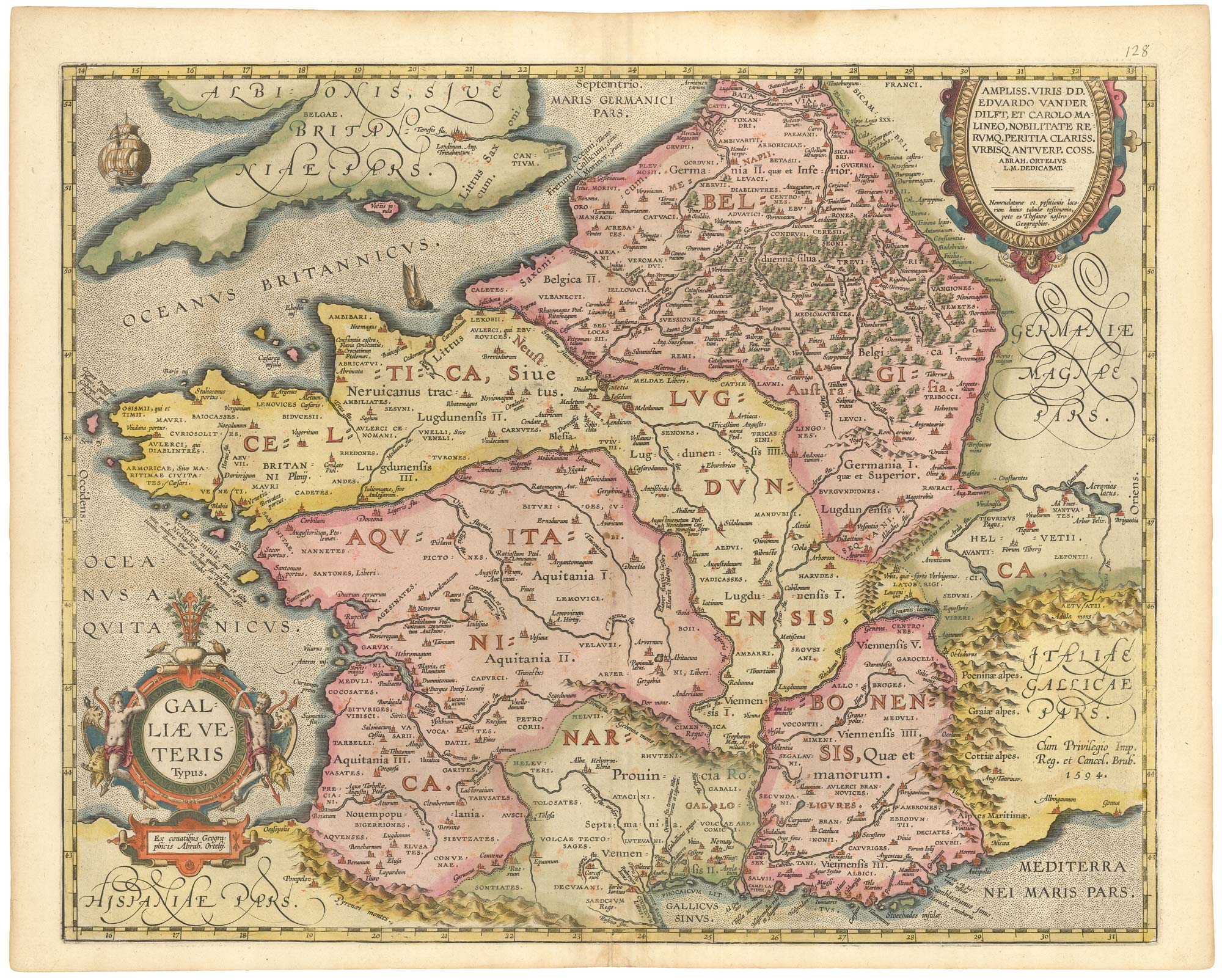 Ortelius Gaul