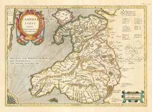 Lhuyd Hondius Wales 1a