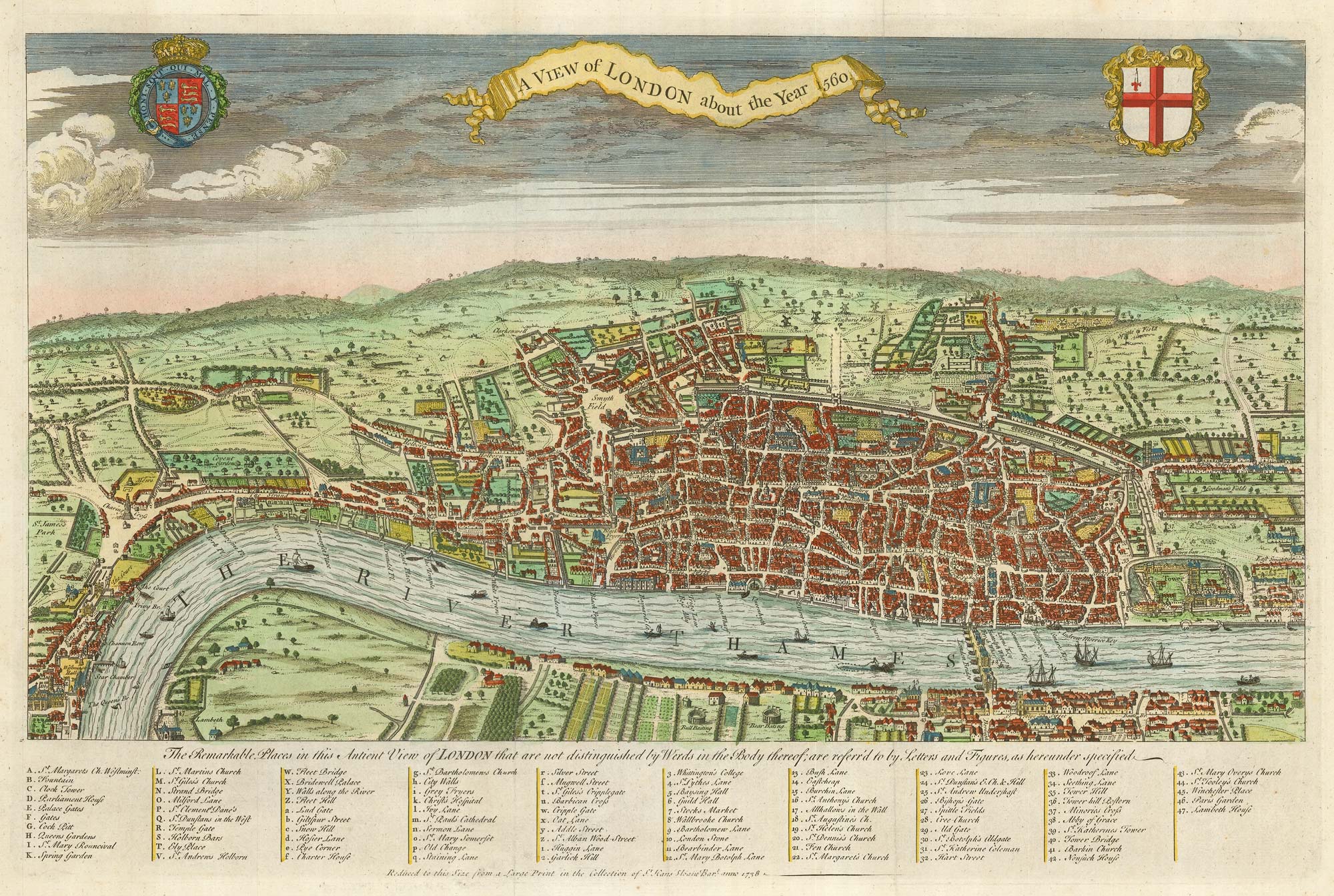 Agas London 1738
