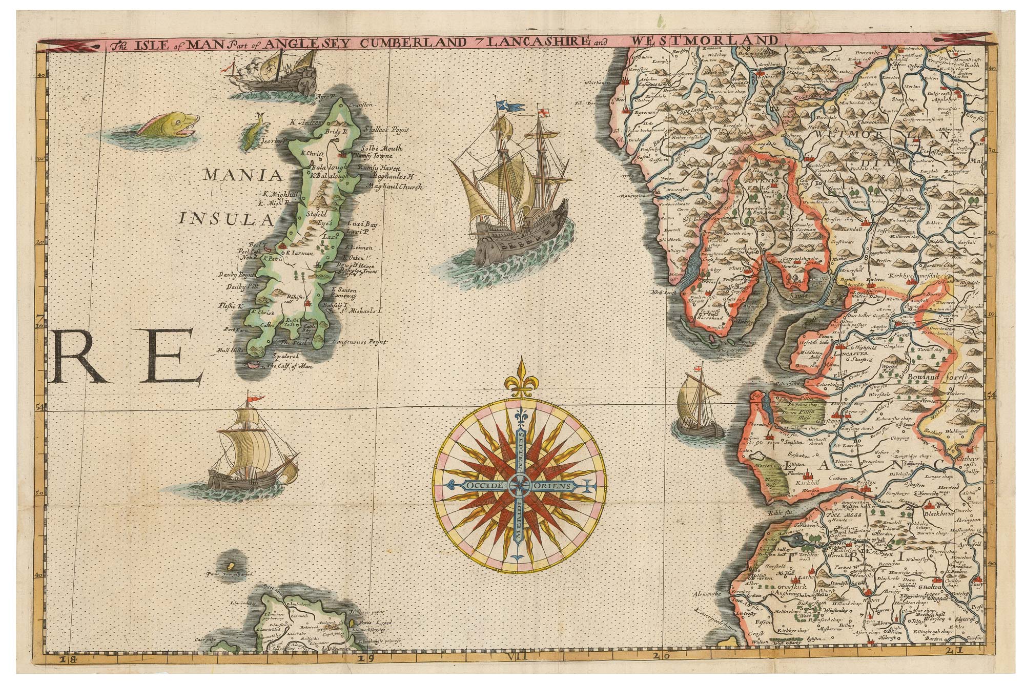 Saxton Travelling map