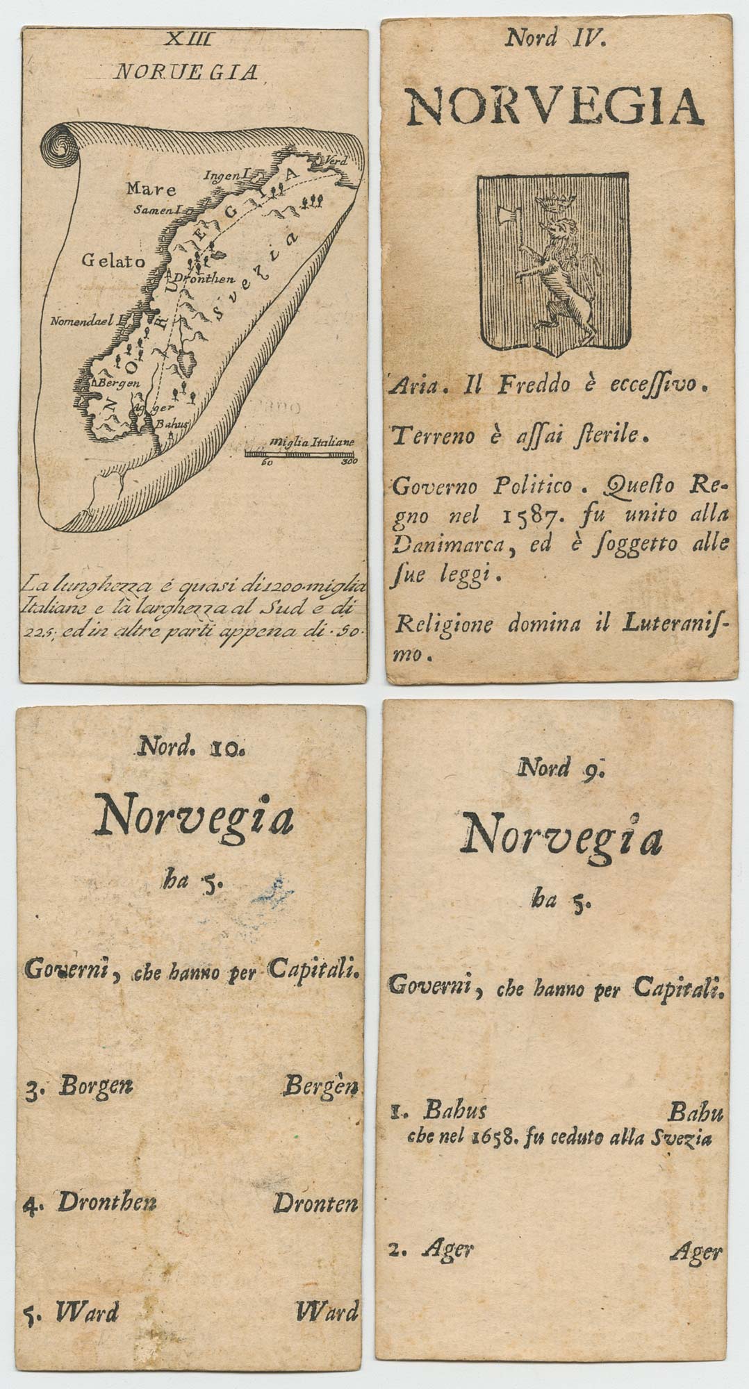 Norway Playing Cards