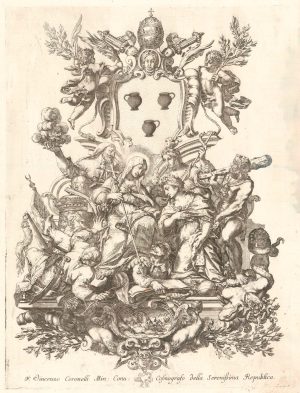 Coronelli Allegorical Frontispiece