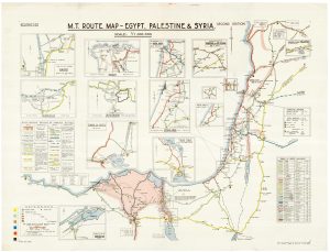 Royal Engineers M.T. Route Map