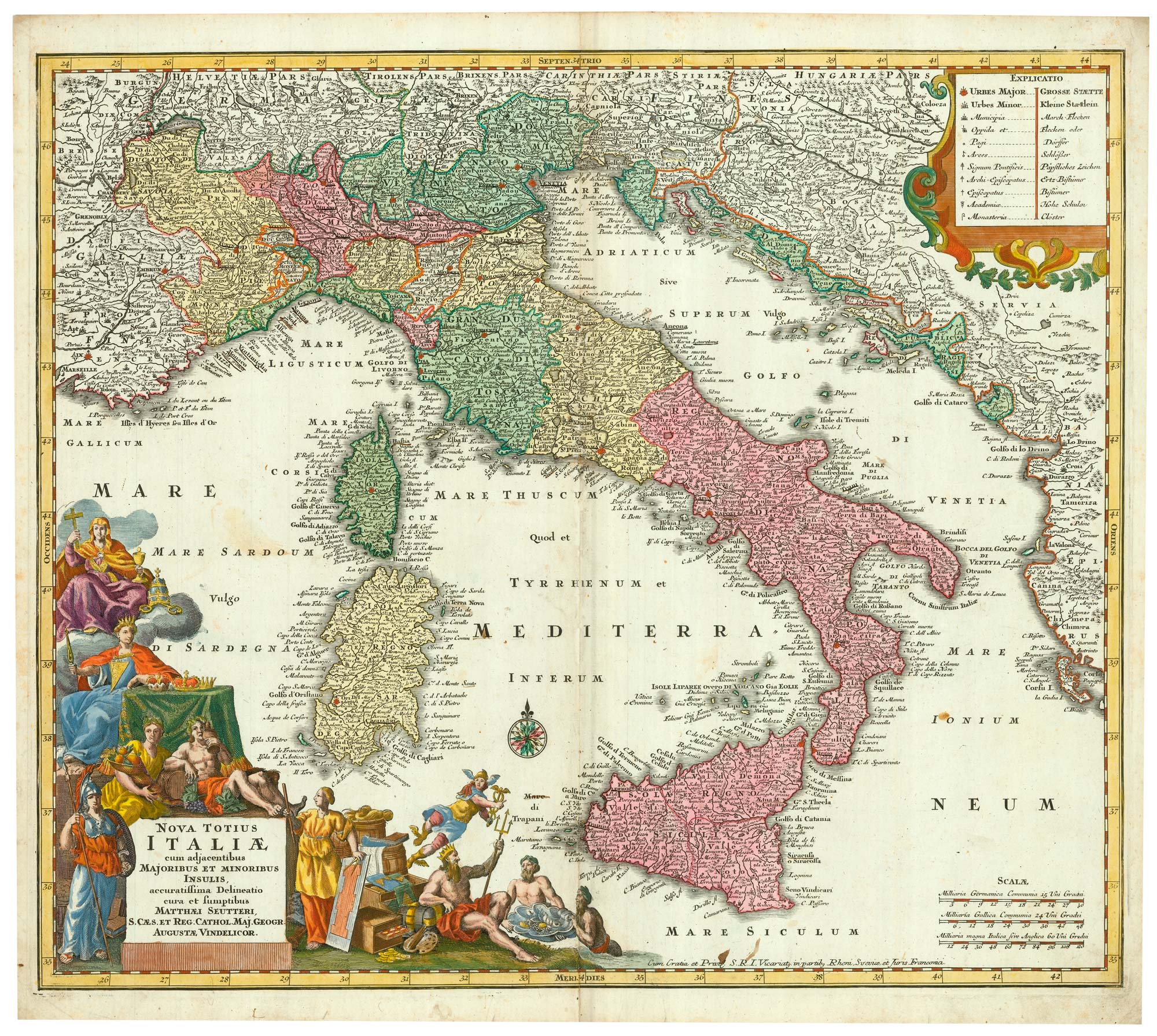 Seutter Italy