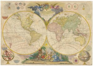 Moithey World Wall Map