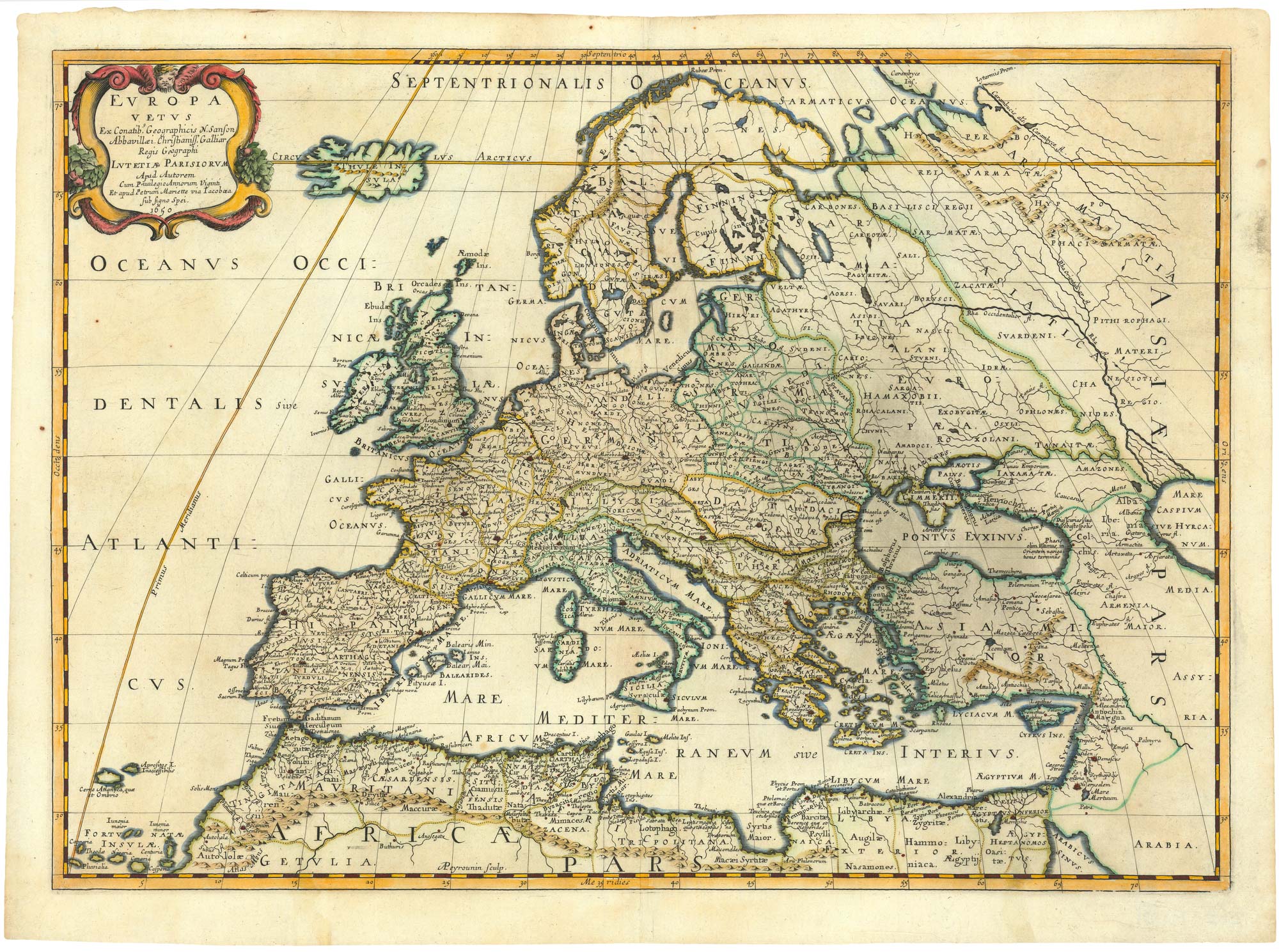 Sanson Mariette Ancient Europe