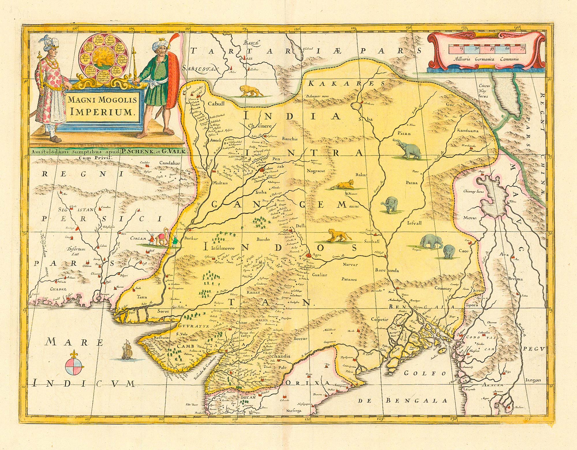 Hondius Mogul Empire Schenk edition